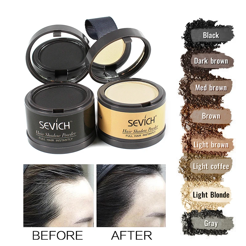 Waterproof Hairline Correction Powder Natural Colors